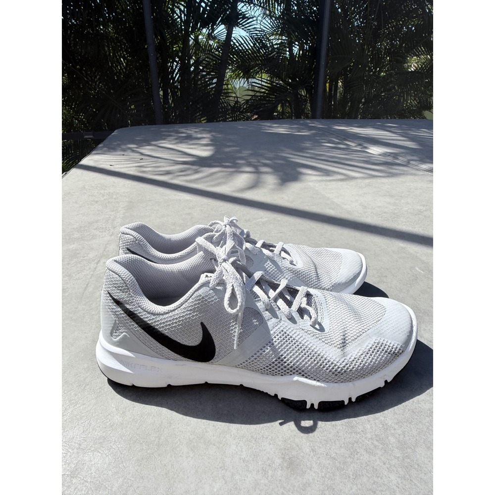 Nike Flex Control 3 Mens Training Shoes Wolf Grey Black 924204-012 Size 11
